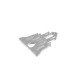 Colgante de Acero Inoxidable 304 Sagrada Familia 21x25/1,4mm