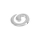 Colgante de Metal Zamak Espiral 35x5mm (Ø2,2mm)