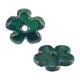 Colgante de Cerámica Flor 25mm/5mm Ø3.2mm