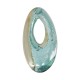 Colgante de Cerámica Esmaltada Ovalado 35x65mm