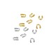 Terminal de Metal Laton en Forma de U para Hilos 0,69mm