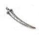 Colgante de Metal Zamak Cuerno 13x51mm