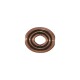 Colgante de Metal Zamak Ovalado 15x17mm Ø3,2mm