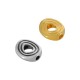 Colgante de Metal Zamak Ovalado 15x17mm Ø3,2mm