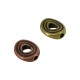 Colgante de Metal Zamak Ovalado 15x17mm Ø3,2mm