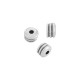 Entrepieza Rondel de Metal Zamak 10x8mm Ø3,2mm