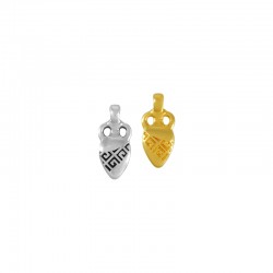 Colgante de Metal Zamak Ánfora 7x13mm