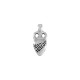 Colgante de Metal Zamak Ánfora 7x13mm