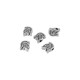 Entrepieza de Metal Zamak Casco 9x11mm (Ø2,2mm)