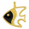Oro 24K/0.12µm/Blanco/Negro