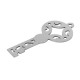 Pieza Decorativa de Acero Inoxidable 304 Llave 45x90/1.5mm