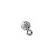 Pendiente de Metal Zamak Bola 5mm