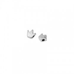 Pasador de Metal Zamak Flor 6mm (Ø1.6mm)