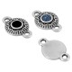 Conector de Metal Zamak Redondo con Esmalte 10mm
