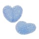 Entrepieza de Acrilico Corazón 23x26mm
