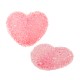 Entrepieza de Acrilico Corazón 23x26mm