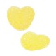 Entrepieza de Acrilico Corazón 23x26mm
