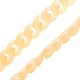 Cadena Acrílica 13x19mm (~98pcs/mtr)