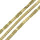 Entrepieza de Hematites Cubo 2x2mm (40cm/tira)