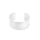 Pulsera de Metal Latón Ajustable 30x66mm con Base para Cordón Plano 30mm