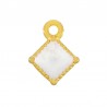 Oro 24K/Blanco Perla