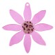 Colgante de Metacrilato Flor 59x60mm