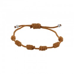 Pulsera con Cordón Poliesterico Retorcido 25cm/1,5mm