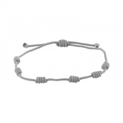 Pulsera con Cordón Poliesterico Retorcido 25cm/1,5mm