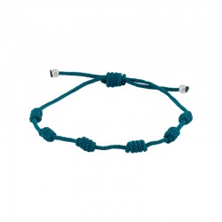 Pulsera con Cordón Poliesterico Retorcido 25cm/1,5mm