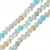 Beige/Azul/Multi