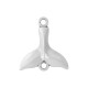 Conector de Metal Zamak Cola de Ballena 18x16mm