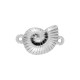 Conector de Metal Zamak Caracola 15mm