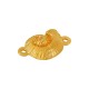 Conector de Metal Zamak Caracola 15mm