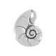 Colgante de Metal Zamak Caracola 22x30mm
