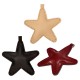 Colgante de PU Estrella 68mm