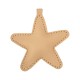 Colgante de PU Estrella 68mm