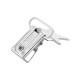 Clip de Metal con Cara 30x41mm Ø20mm