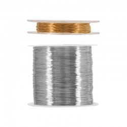 Hilo de Acero Inboxidable 304 Flexible 0.3mm (~170mtrs)