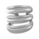 Anillo de Acero Inoxidable 304 con Lineas 21x20mm