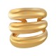 Anillo de Acero Inoxidable 304 con Lineas 21x20mm