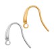 Pendiente Gancho de Acero Inoxidable 304 14.3x13.2mm/3mm
