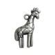 Colgante de Metal Zamak Jirafa 16x27mm