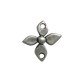 Conector de Metal Zamak Flor 18mm