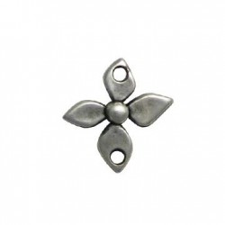 Conector de Metal Zamak Flor 18mm
