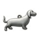 Colgante de Metal Zamak Dachshund 40x22mm