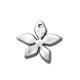 Colgante de Metal Zamak Flor 22x25mm