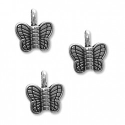 Colgante de Metal Zamak Mariposa 11x12mm