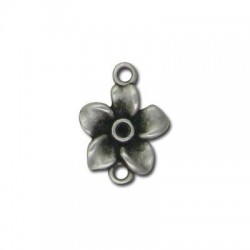 Conector de Metal Zamak Flor 17x12mm