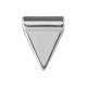 Entrepieza de Metal Zamak Triangulo 17x8mm (Ø 2.5mm)