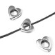 Pasador de Metal Zamak Corazón 8mm (Ø1.2mm)